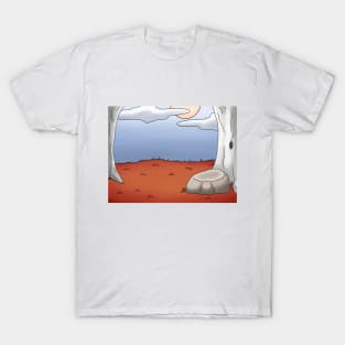 Ahkmar Sky and Plants T-Shirt